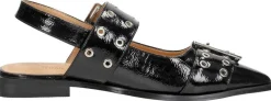 Shoecolate Slingbacks Zwart lak Sale