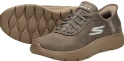 Skechers Slip-Ins: Go Walk Flex Taupe Discount