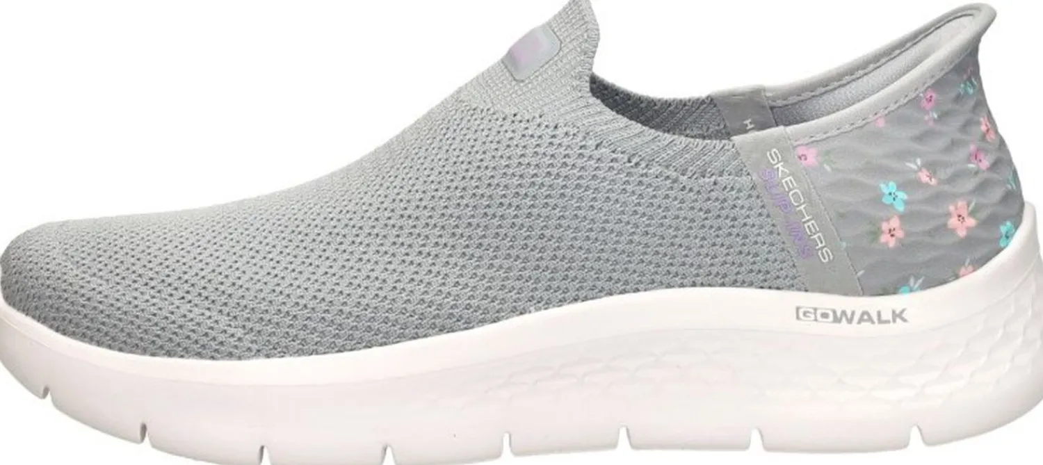 Skechers Slip-Ins: Go Walk Flex Lichtgrijs Best