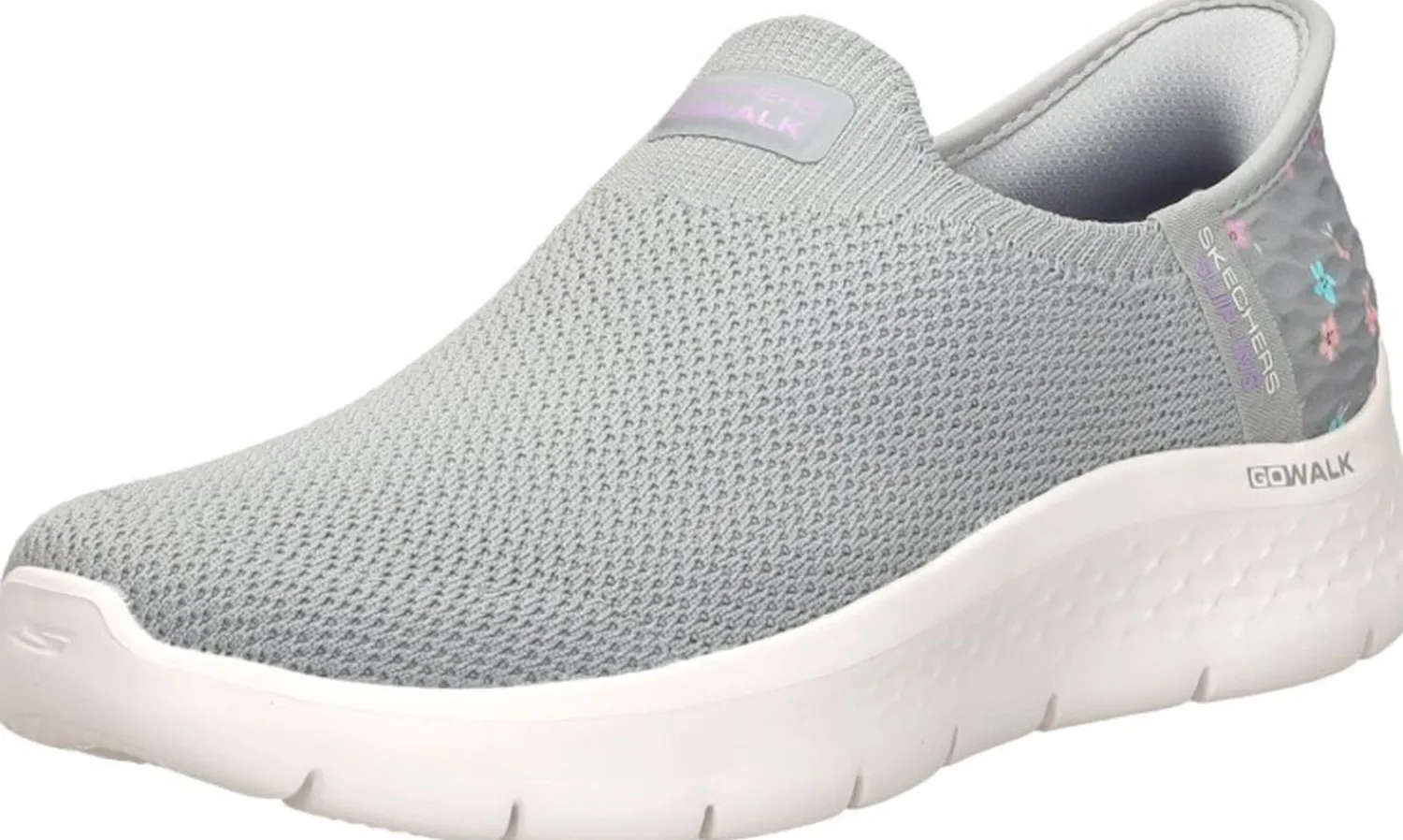 Skechers Slip-Ins: Go Walk Flex Lichtgrijs Best
