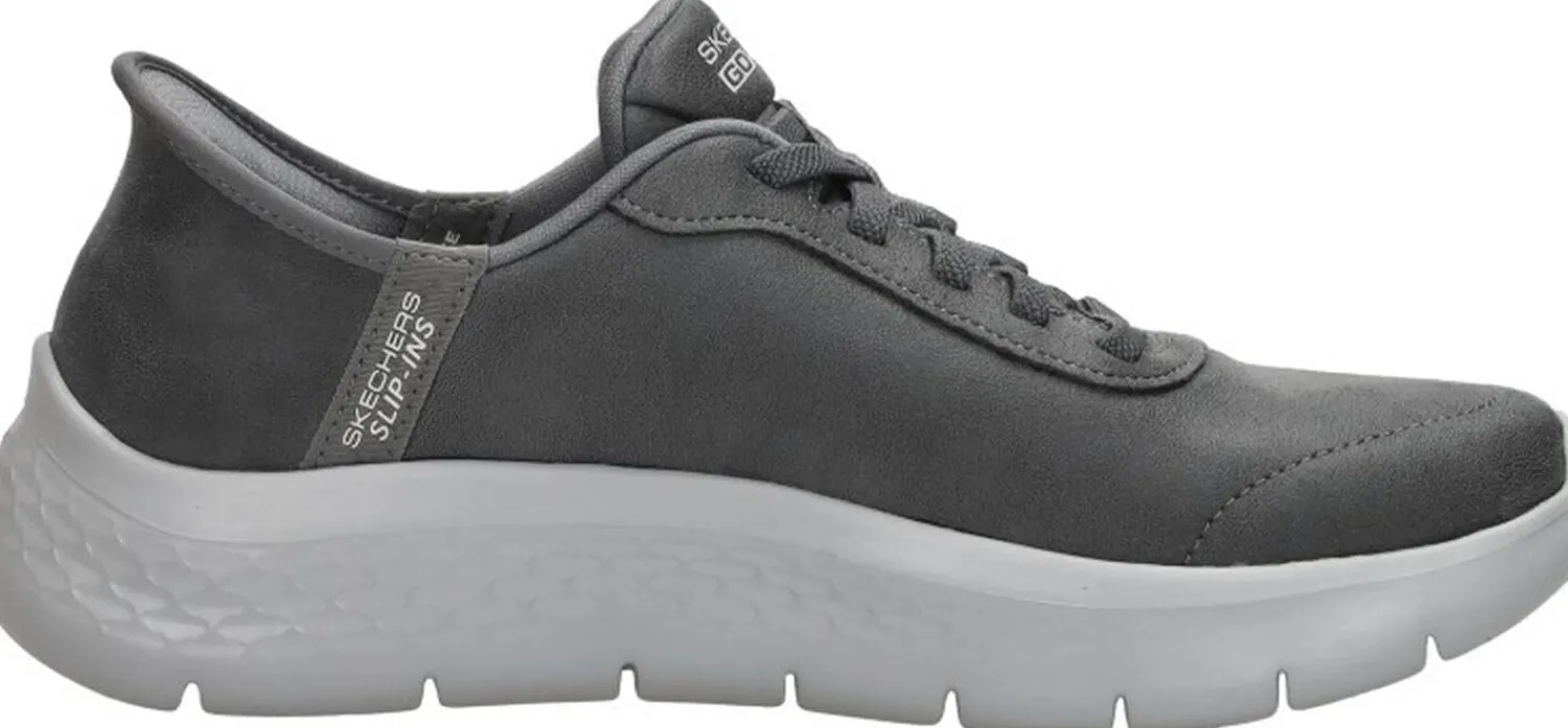 Skechers Slip-Ins: Go Walk Flex Donkergrijs Hot