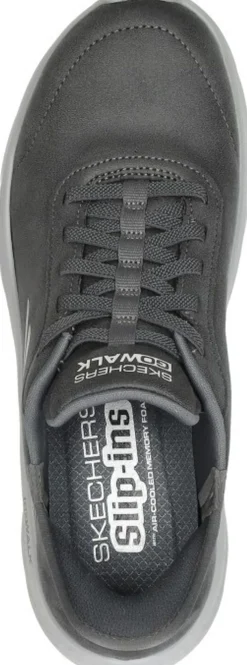 Skechers Slip-Ins: Go Walk Flex Donkergrijs Hot