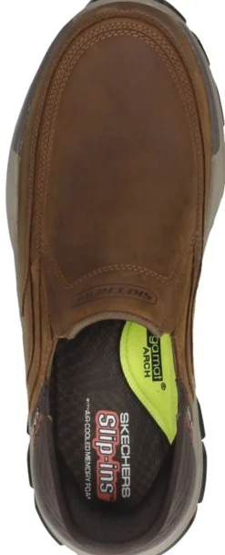 Skechers Slip-Ins: Respected - Elgin Slip-Ins Cognac Discount