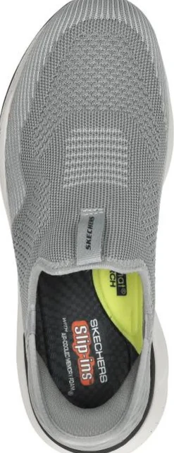 Skechers Slip-Ins RF: Bogdin Donkergrijs New