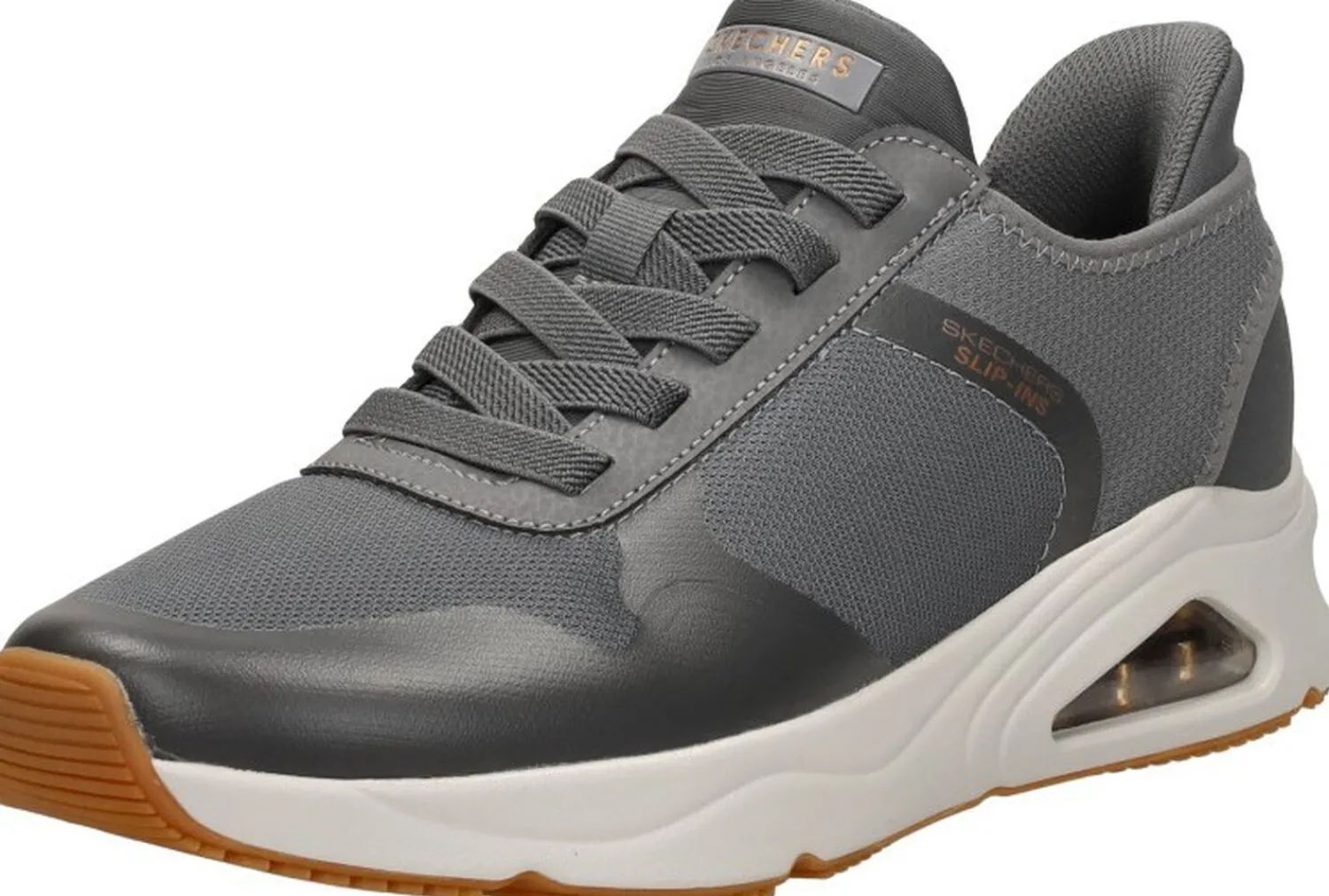 Skechers Slip-Ins: Tres-Air Uno Donkergrijs Clearance