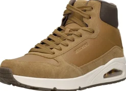 Skechers Sneakers Hoog Middelbruin Fashion