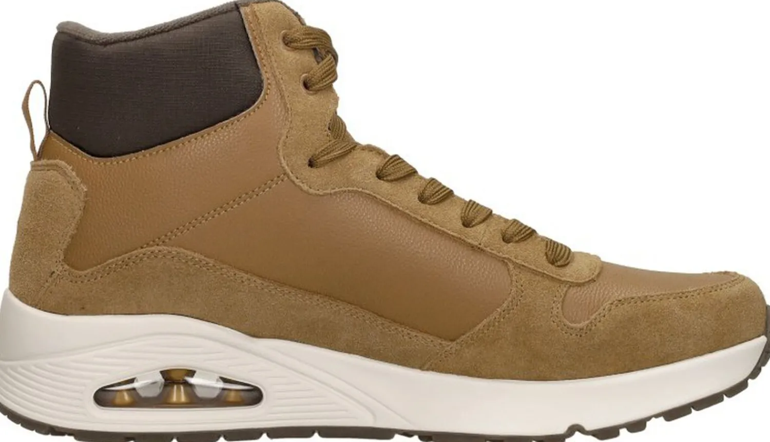 Skechers Sneakers Hoog Middelbruin Fashion