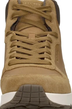 Skechers Sneakers Hoog Middelbruin Fashion