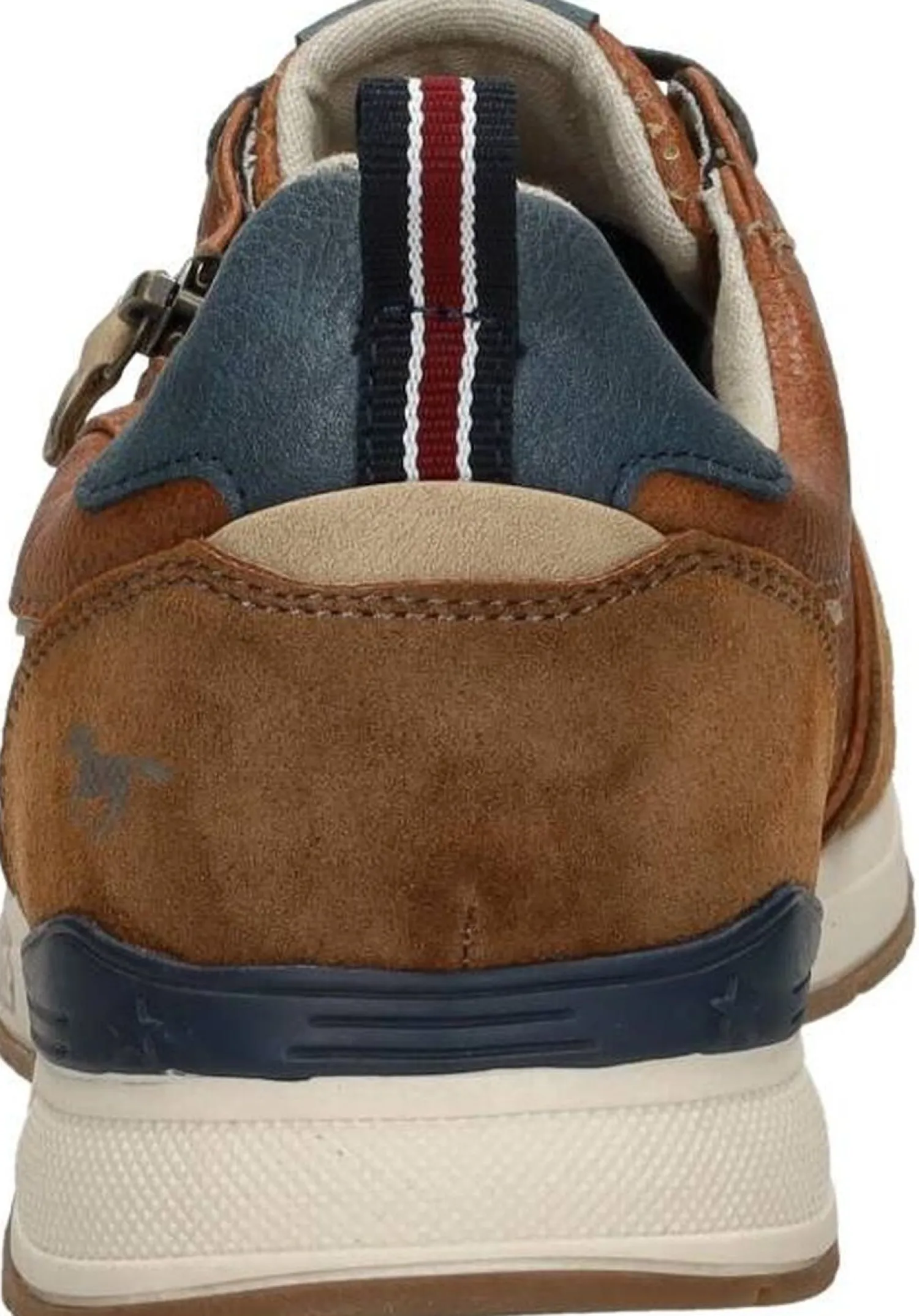 Mustang Sneakers Laag Cognac Sale