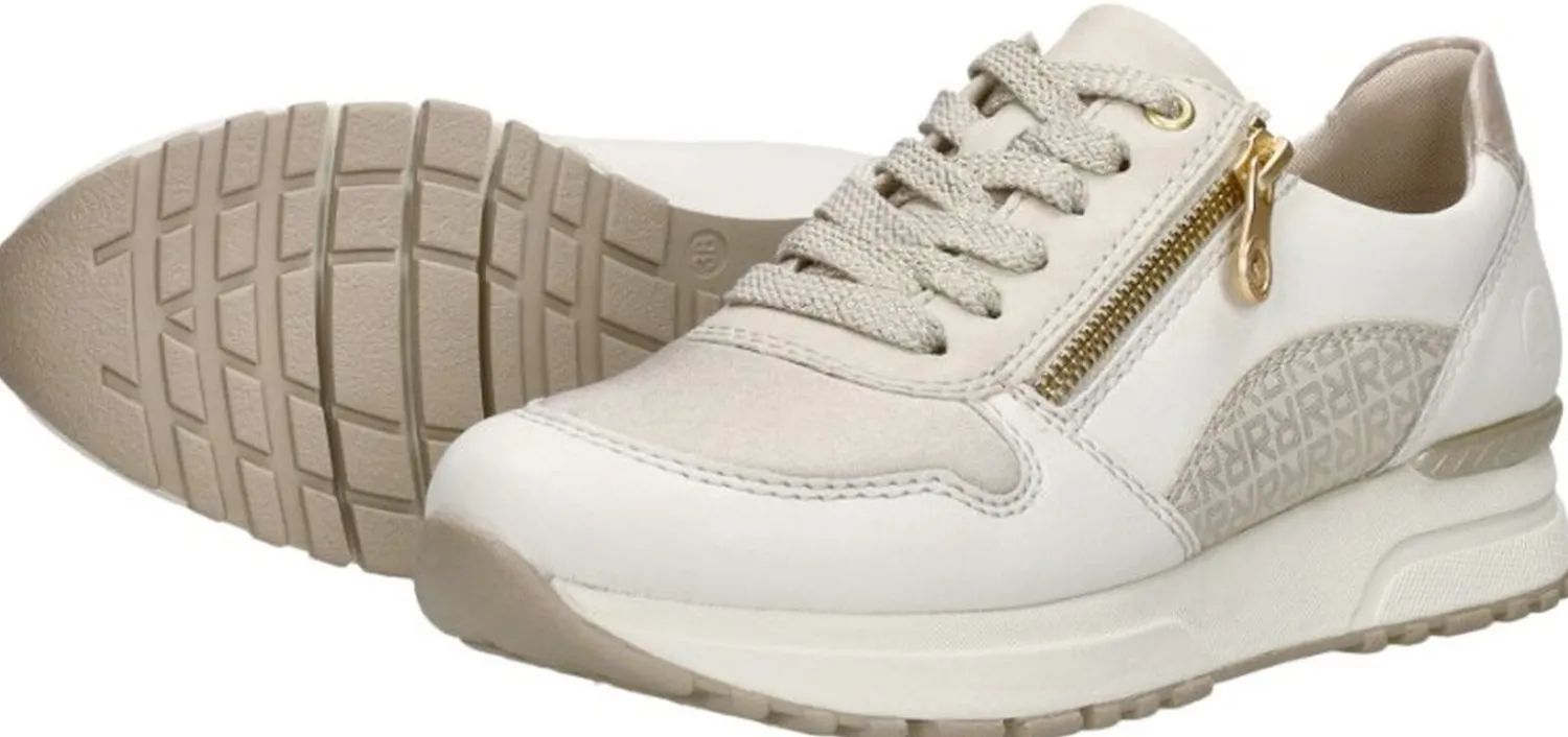 Rieker Sneakers Laag Gebroken wit Online