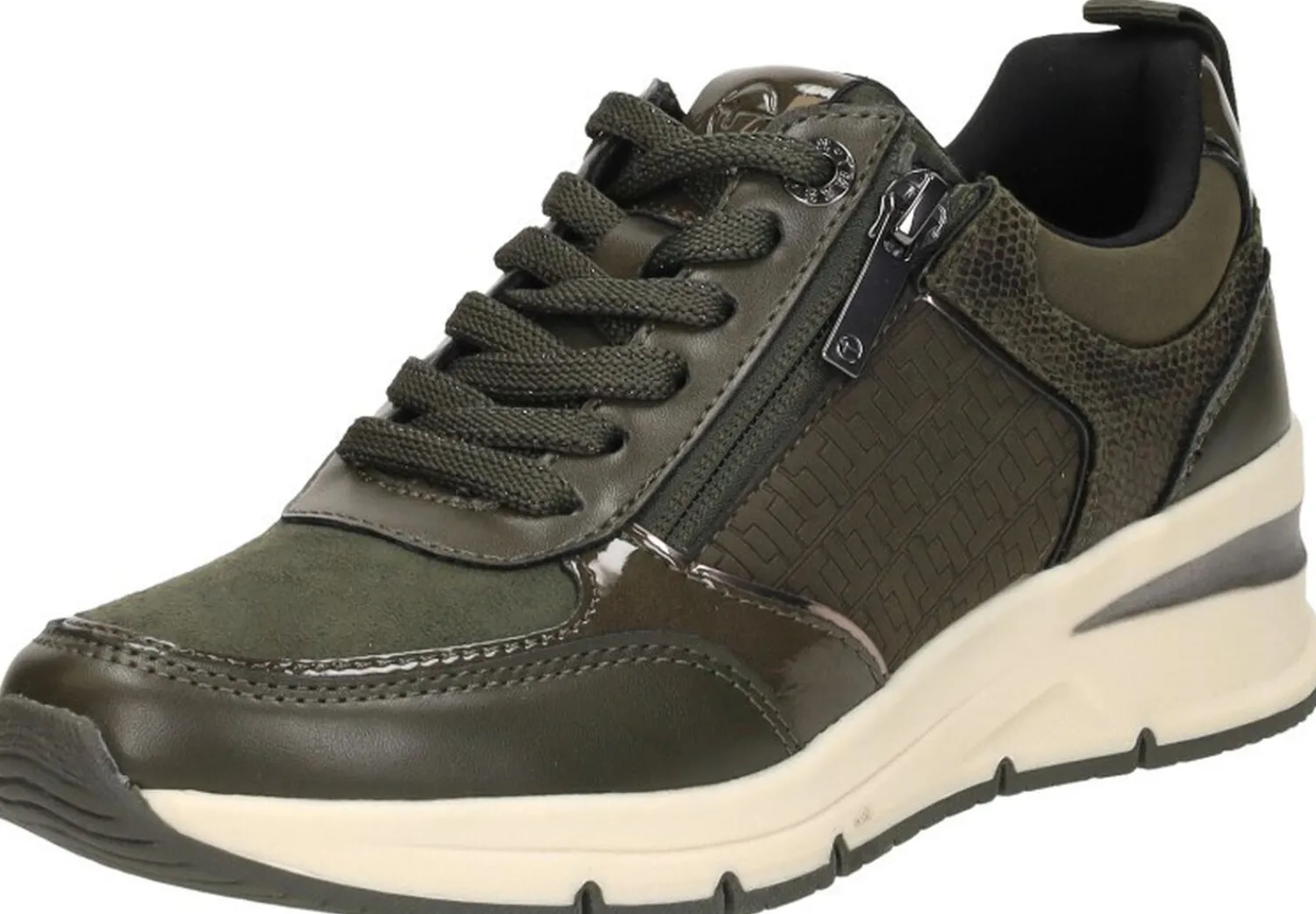 Tamaris Sneakers Laag Groen Fashion