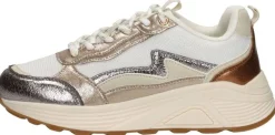 Sub55 Sneakers Laag Goudkleur Clearance