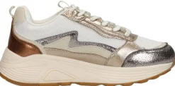 Sub55 Sneakers Laag Goudkleur Clearance