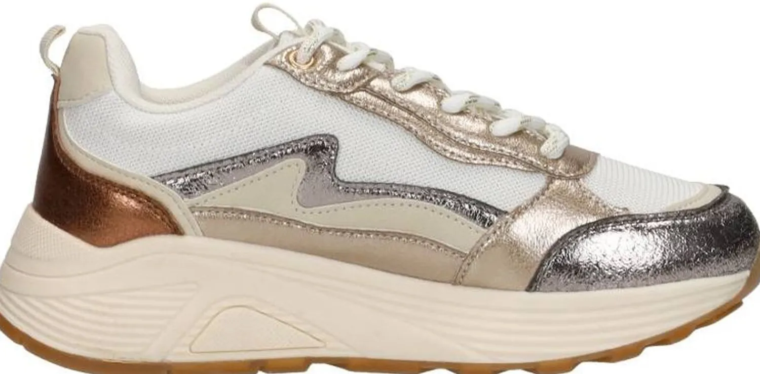 Sub55 Sneakers Laag Goudkleur Clearance