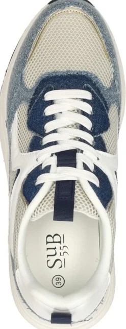 Sub55 Sneakers Laag Licht blauw Hot