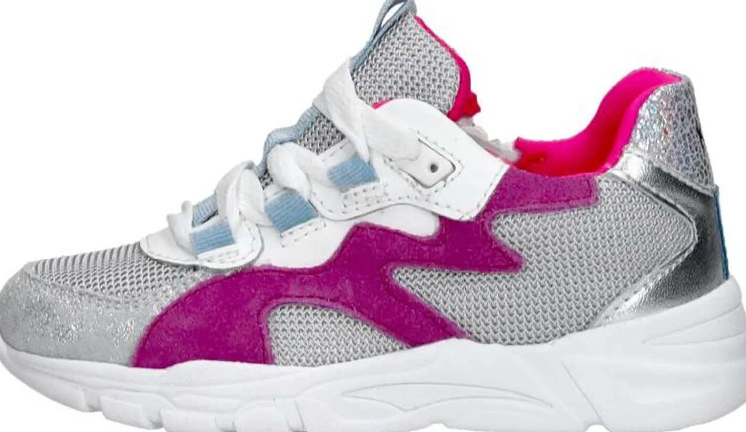 Keq Sneakers Laag Zilverkleur Sale