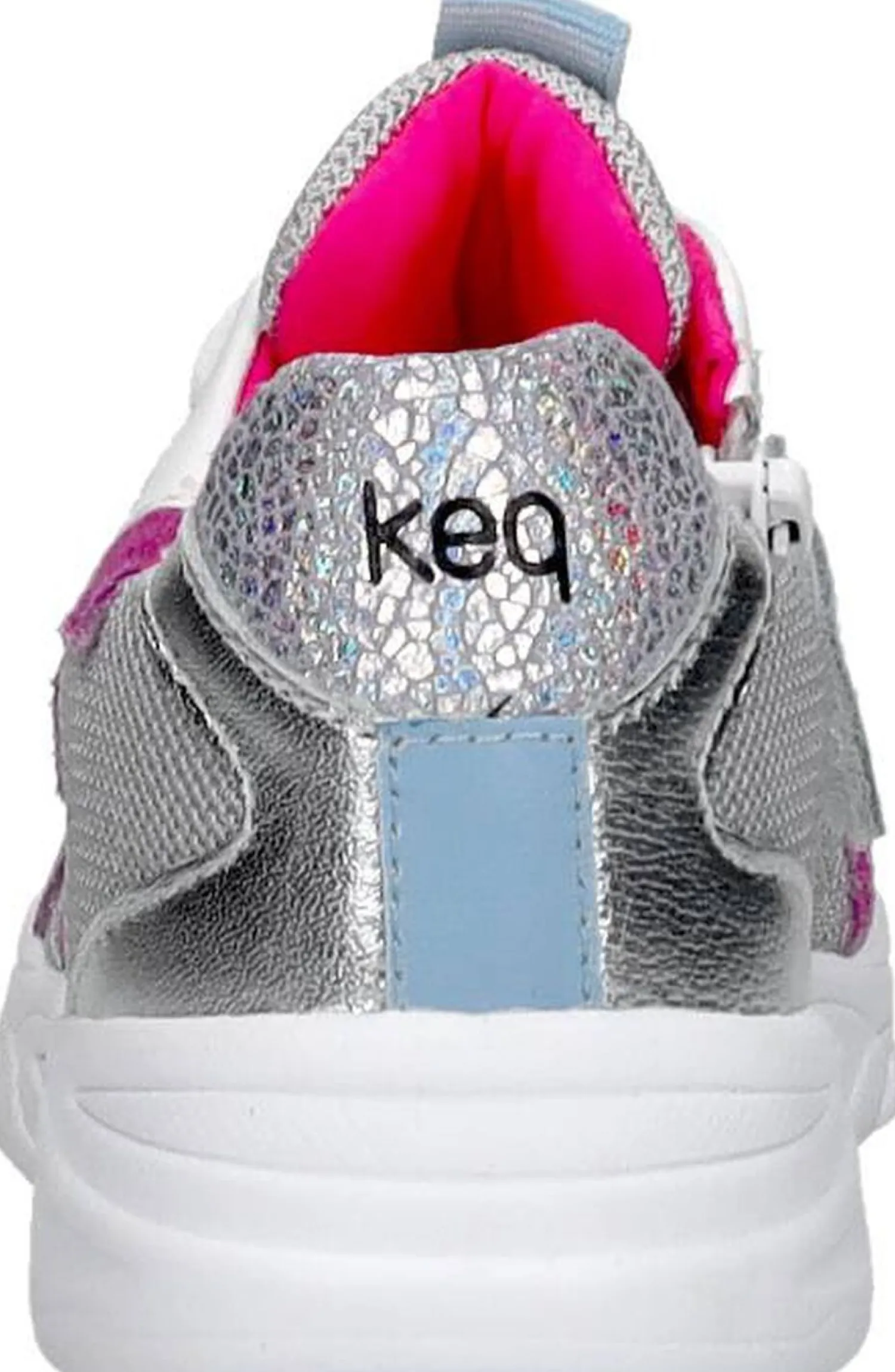 Keq Sneakers Laag Zilverkleur Sale