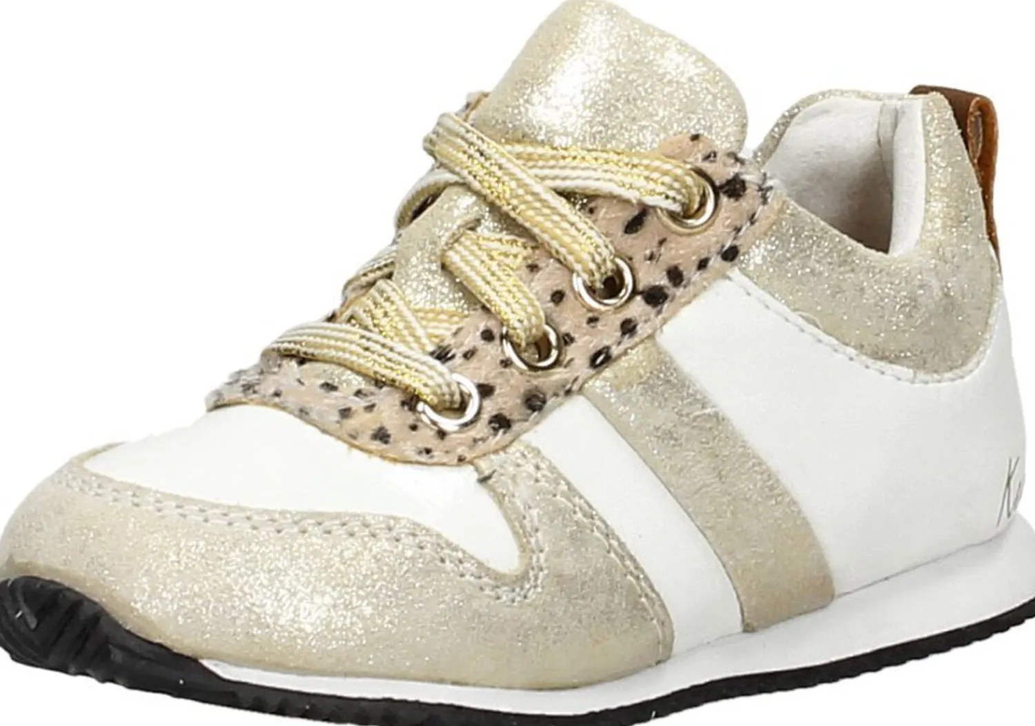 Keq Sneakers Laag Goudkleur Outlet