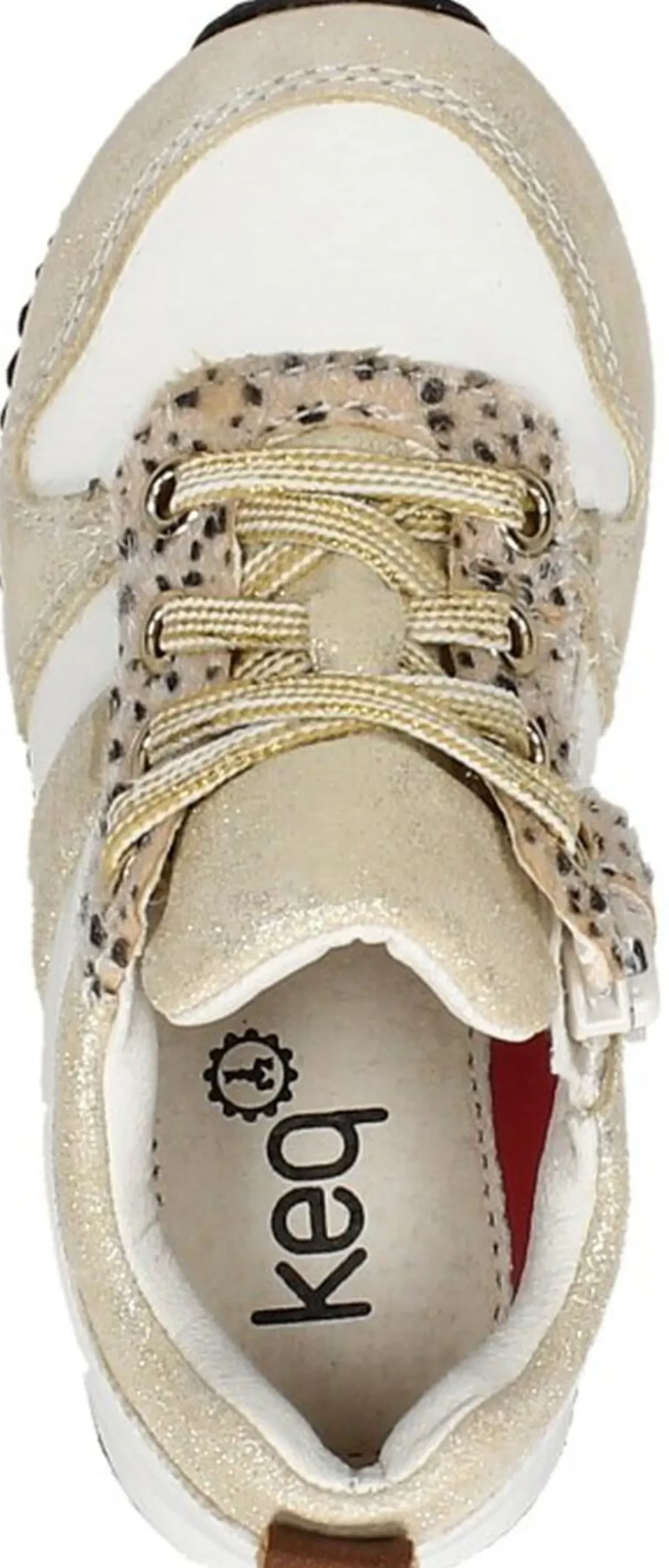 Keq Sneakers Laag Goudkleur Outlet