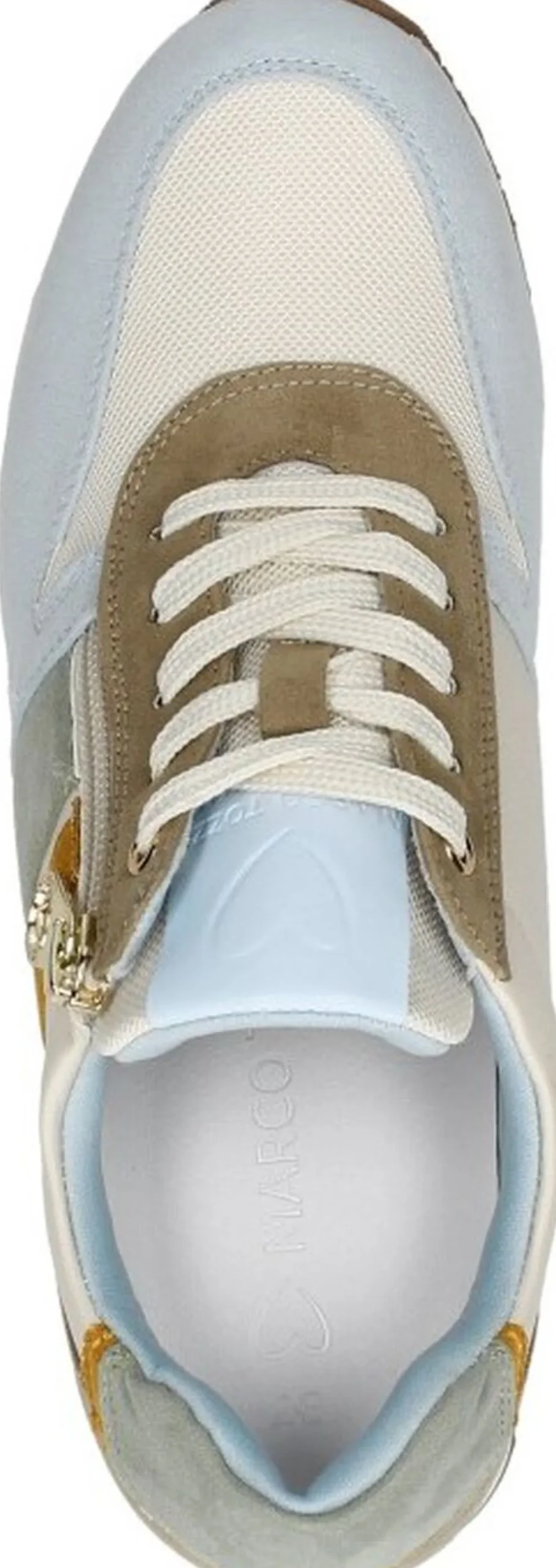 Marco Tozzi Sneakers Laag Beige Discount