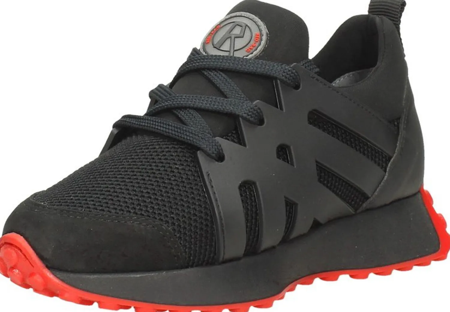 Red Rag Sneakers Laag Zwart Hot