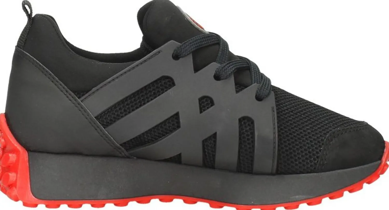 Red Rag Sneakers Laag Zwart Hot