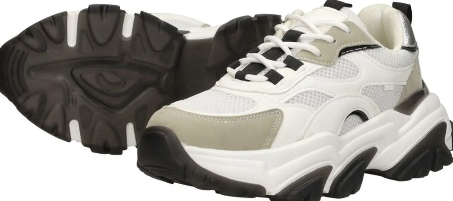 Sub55 Sneakers Laag Wit Clearance