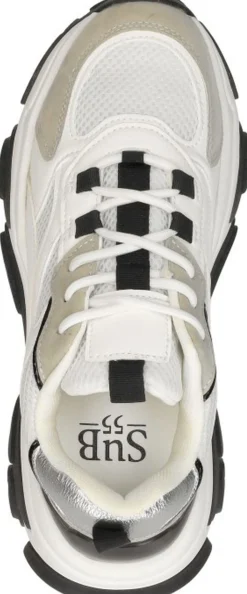 Sub55 Sneakers Laag Wit Clearance