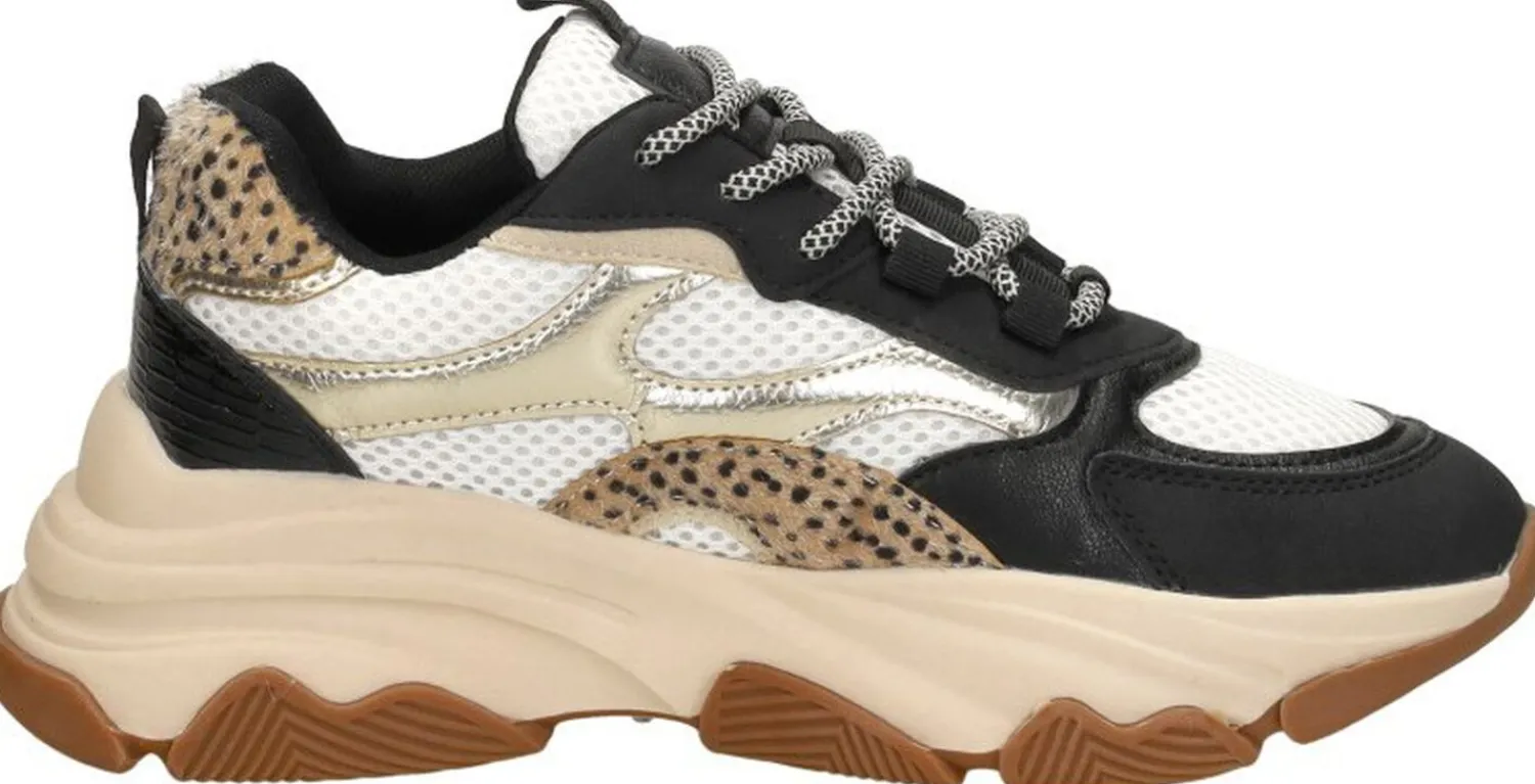 Sub55 Sneakers Laag Zwart Clearance