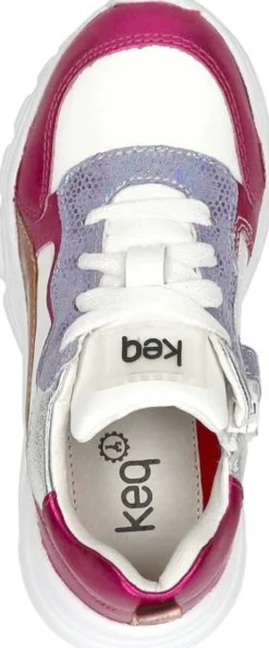 Keq Sneakers Laag Fuchsia Sale
