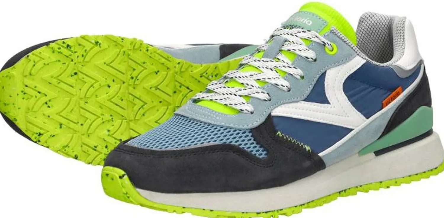 Victoria Sneakers Laag Blauw Discount
