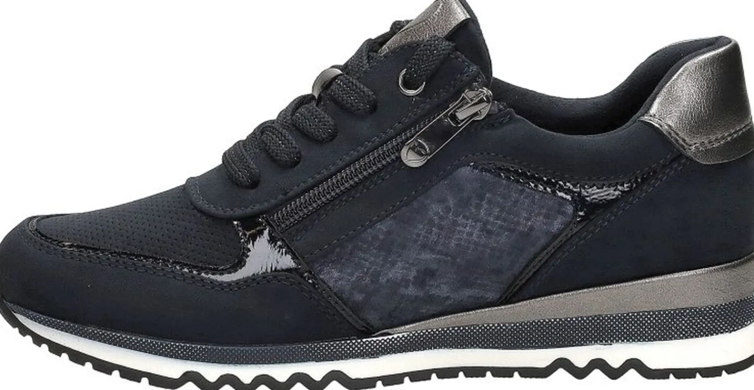 Marco Tozzi Sneakers Laag Blauw Clearance