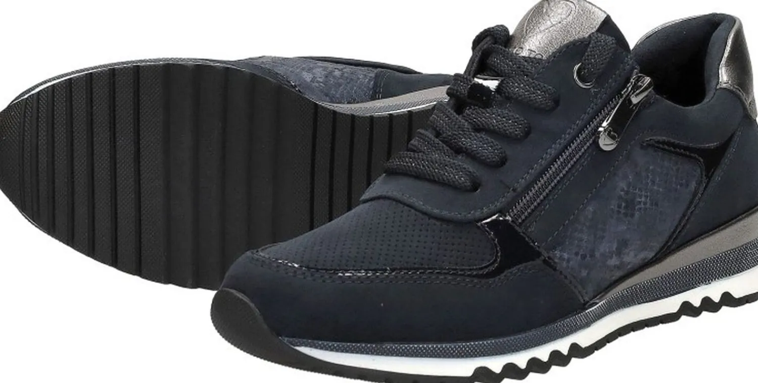 Marco Tozzi Sneakers Laag Blauw Clearance