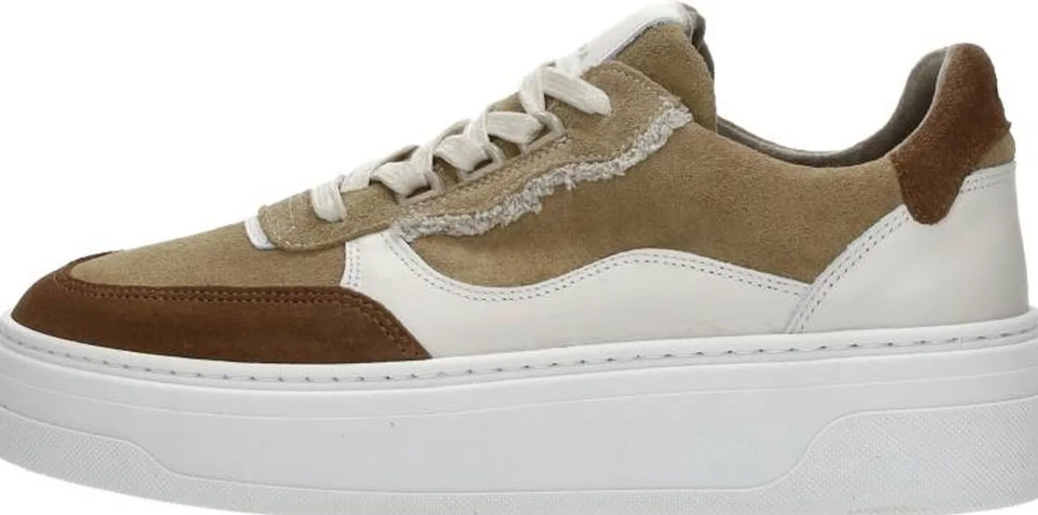 Palpa Sneakers Laag Beige Hot
