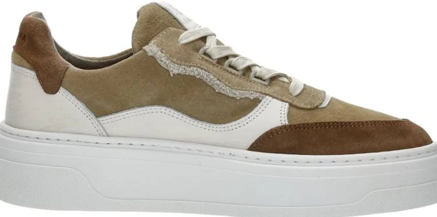 Palpa Sneakers Laag Beige Hot