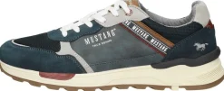 Mustang Sneakers Laag Blauw Best