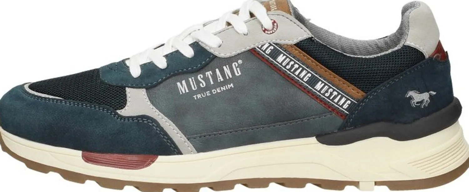 Mustang Sneakers Laag Blauw Best