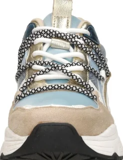Sub55 Sneakers Laag Licht blauw Clearance