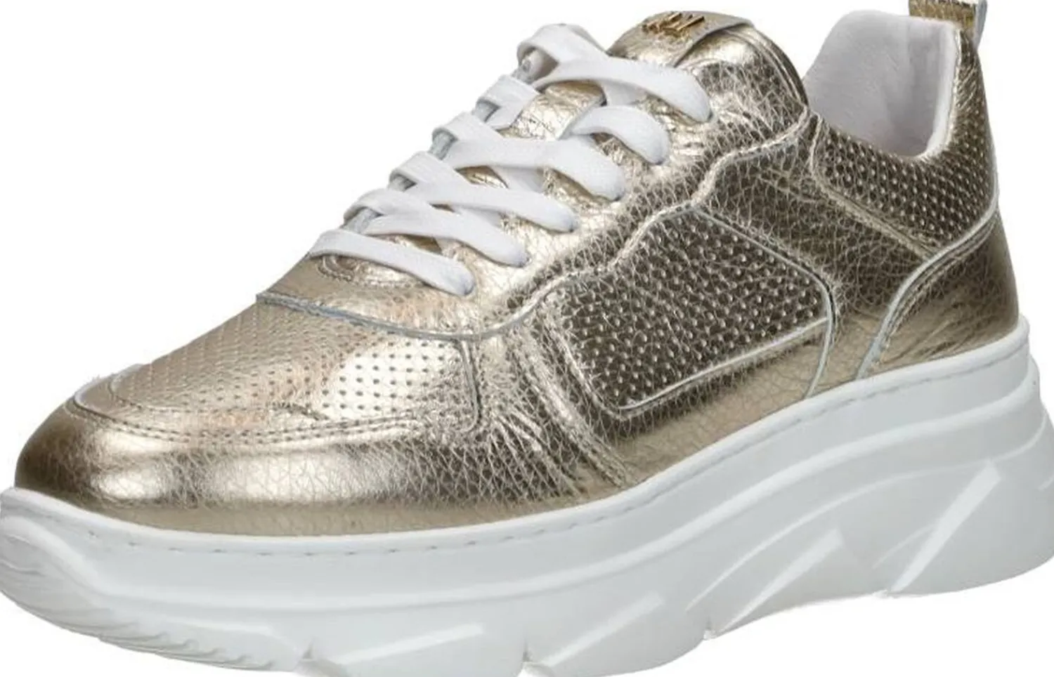 Red Rag Sneakers Laag Goudkleur Outlet