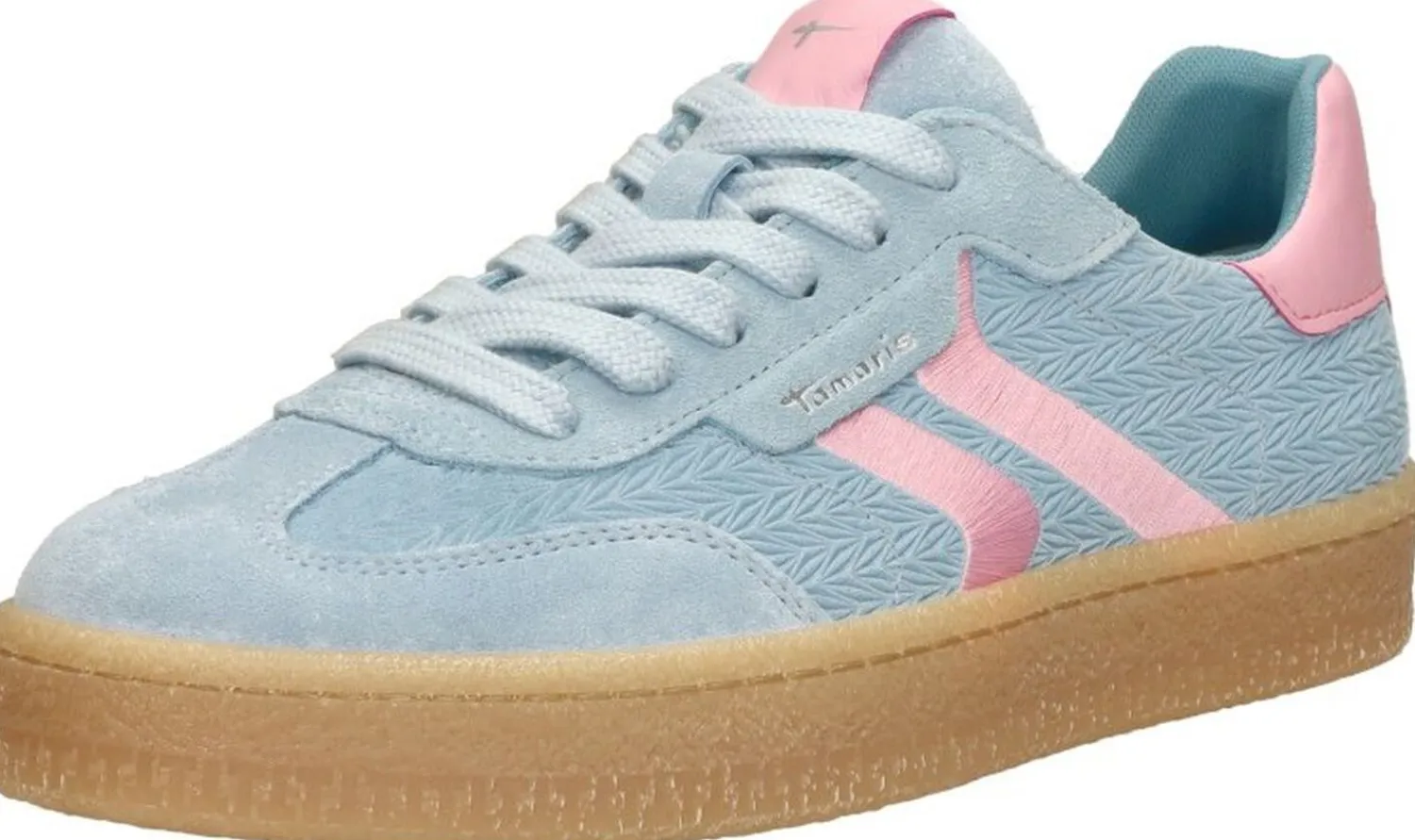 Tamaris Sneakers Laag Licht blauw Discount