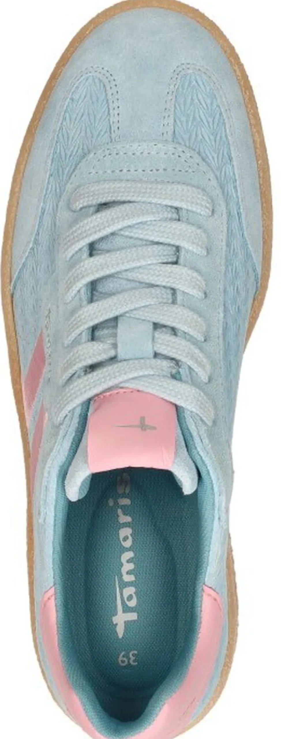 Tamaris Sneakers Laag Licht blauw Discount