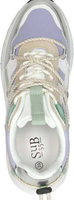 Sub55 Sneakers Laag Lila Discount