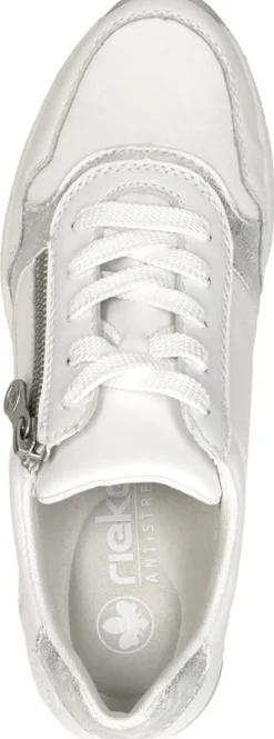 Rieker Sneakers Laag Wit Fashion