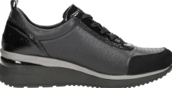 Remonte Sneakers Laag Zwart Fashion