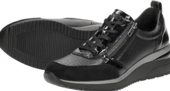 Remonte Sneakers Laag Zwart Fashion