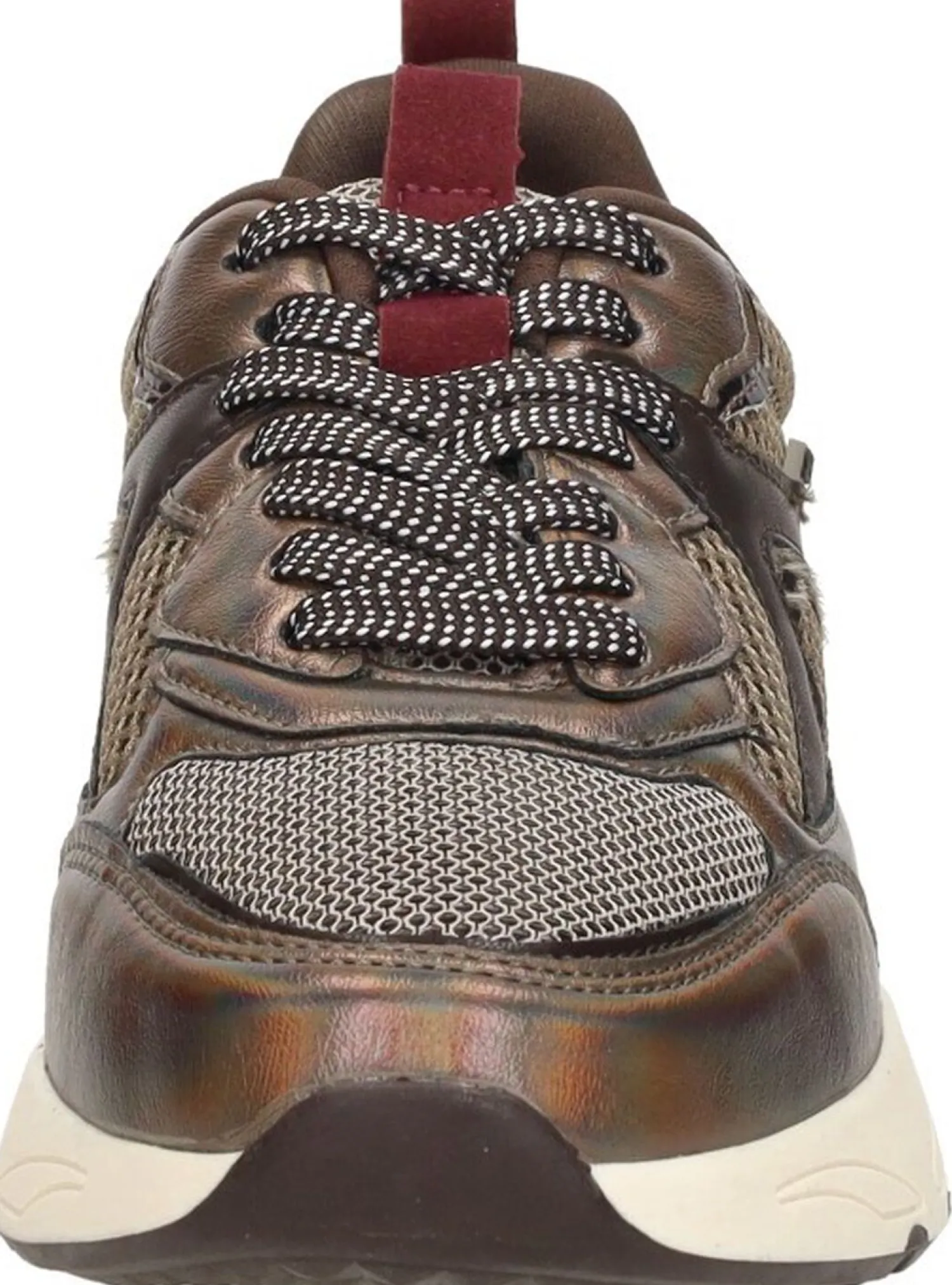 Sub55 Sneakers Laag Donkerbruin Discount