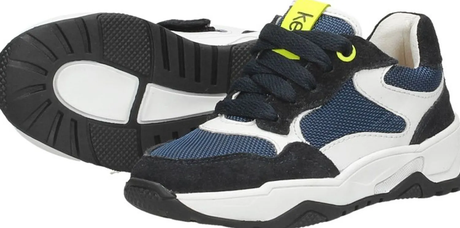 Keq Sneakers Laag Blauw Clearance