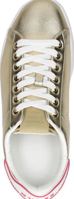 Guess Sneakers Laag Goudkleur Clearance