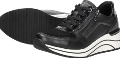 Remonte Sneakers Laag Zwart Discount