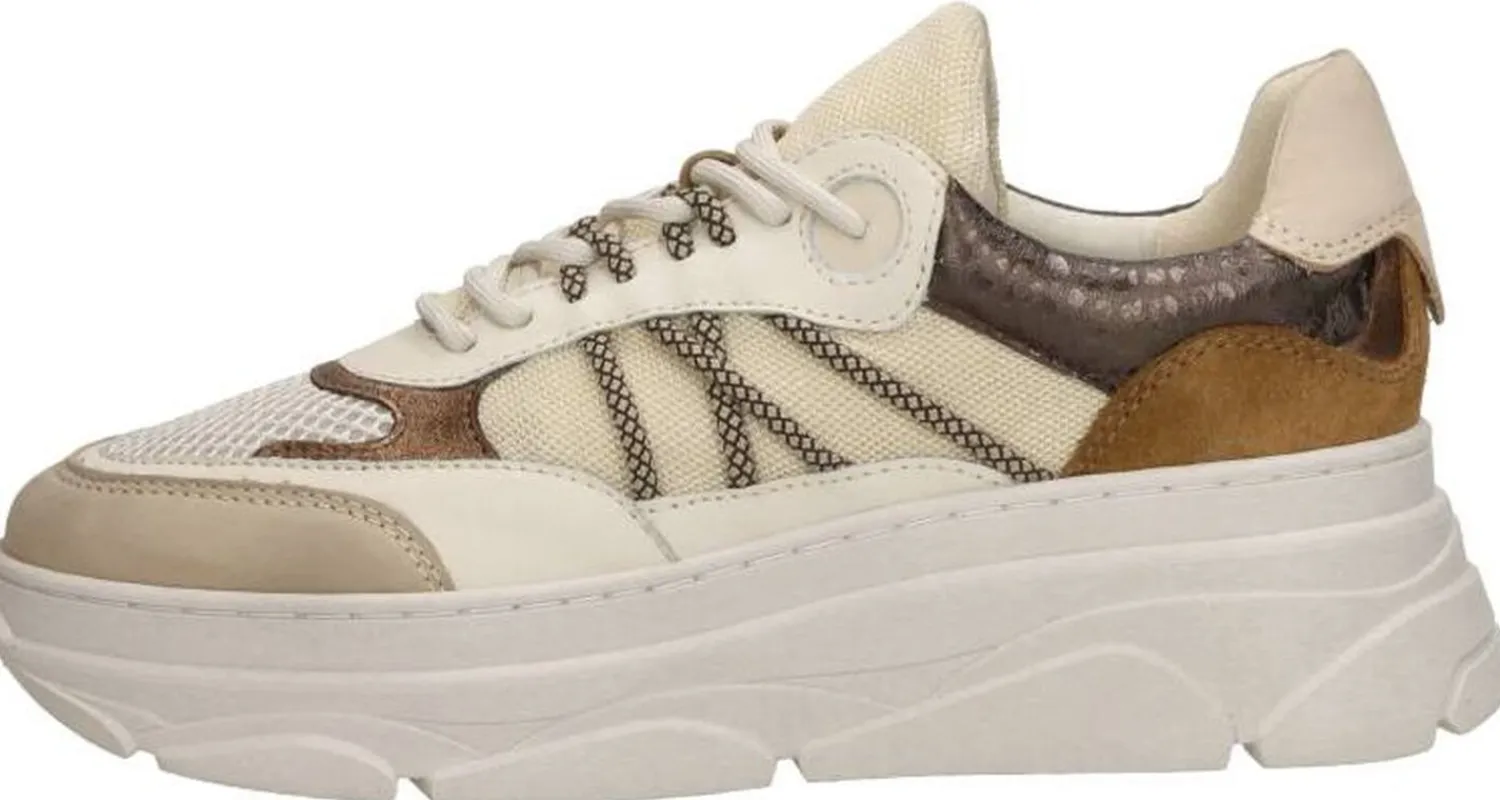 Sub55 Sneakers Laag Beige Clearance